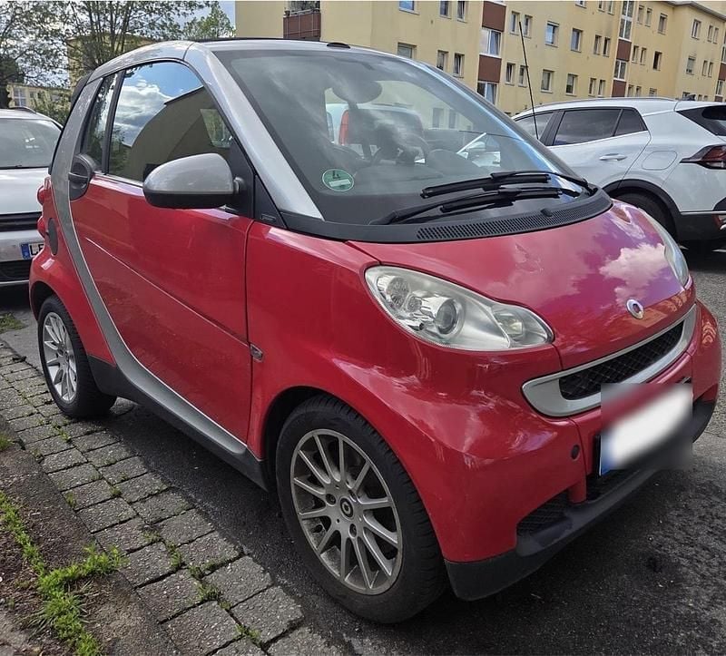 Gebraucht Smart ForTwo Cabrio 71 PS (52 kW) 2009 Rot Cabrio