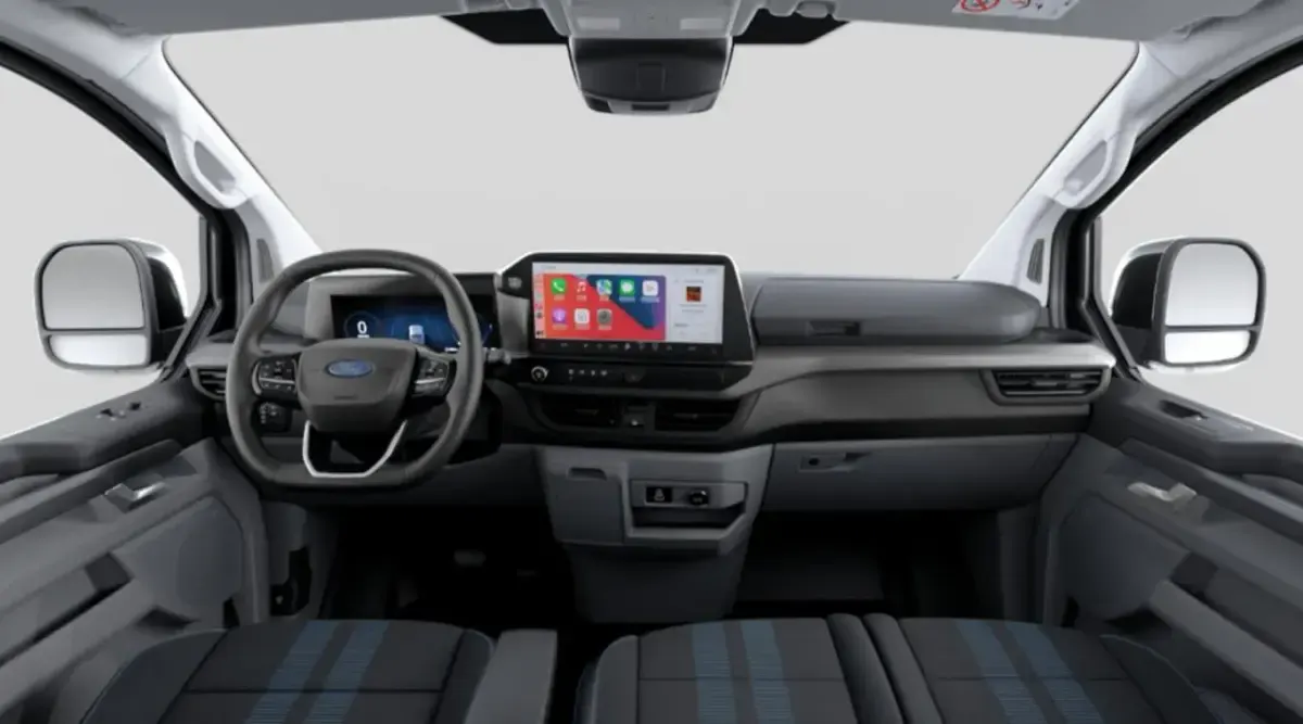 Neu Ford Transit Custom Sport 170 PS (125 kW) 2026 Digital aqua blue metallic Van