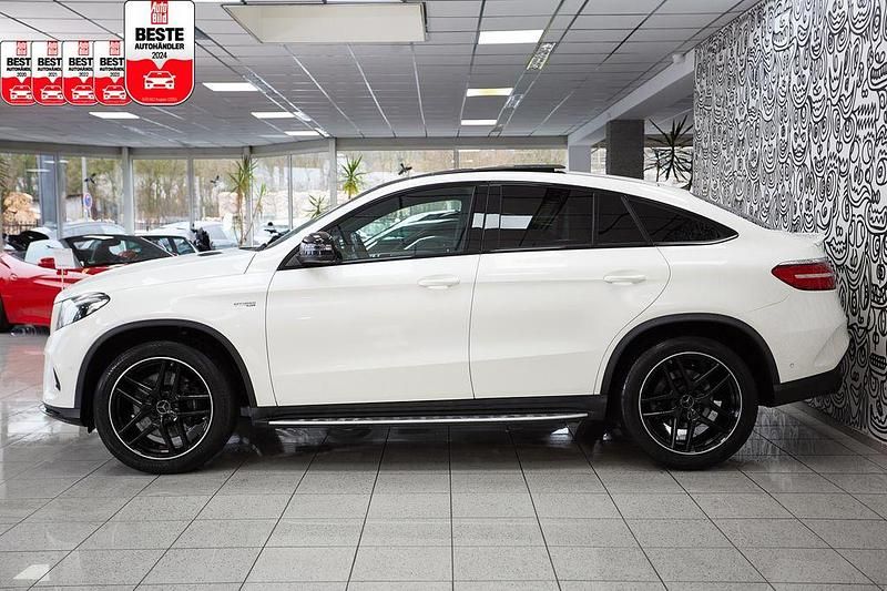 Gebraucht Mercedes GLE43 AMG AMG 390 PS (286 kW) 2019 Designo diamantweiß bright Coupé