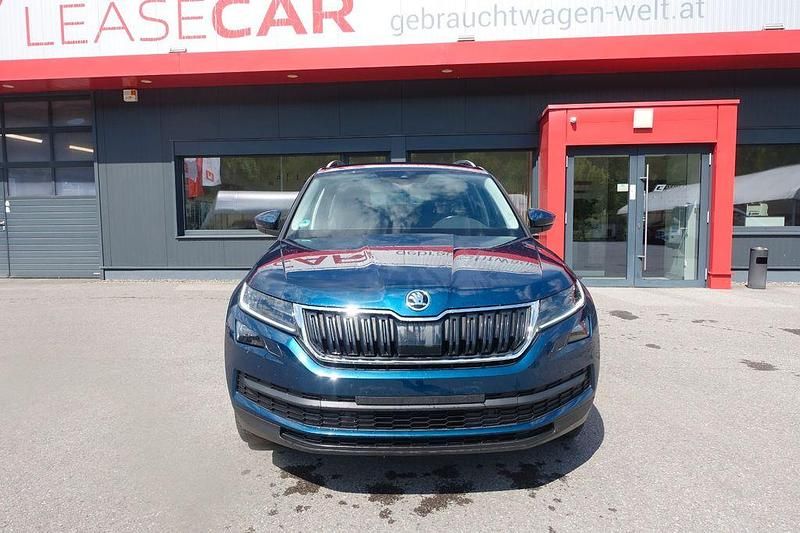Blau Gebraucht 2021 Skoda Kodiaq Style SUV | 26.388 € (Superpreis) - Bild 1/4