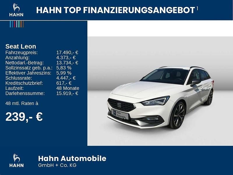 Gebraucht Seat Leon 4Drive 150 PS (110 kW) 2022 "candy" weiss Kombi