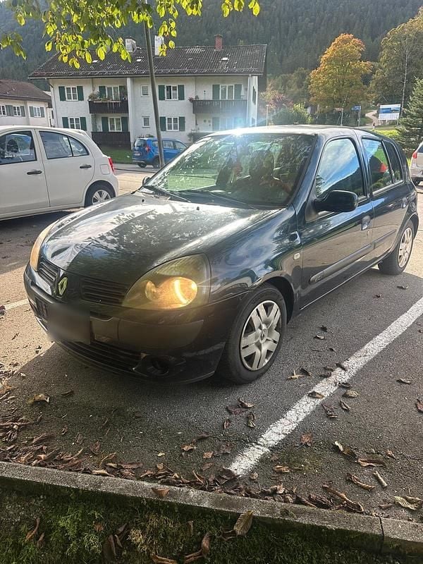 Schwarz Gebraucht 2003 Renault Clio II Limousine | 650 € (Guter Preis) - Bild 1/4