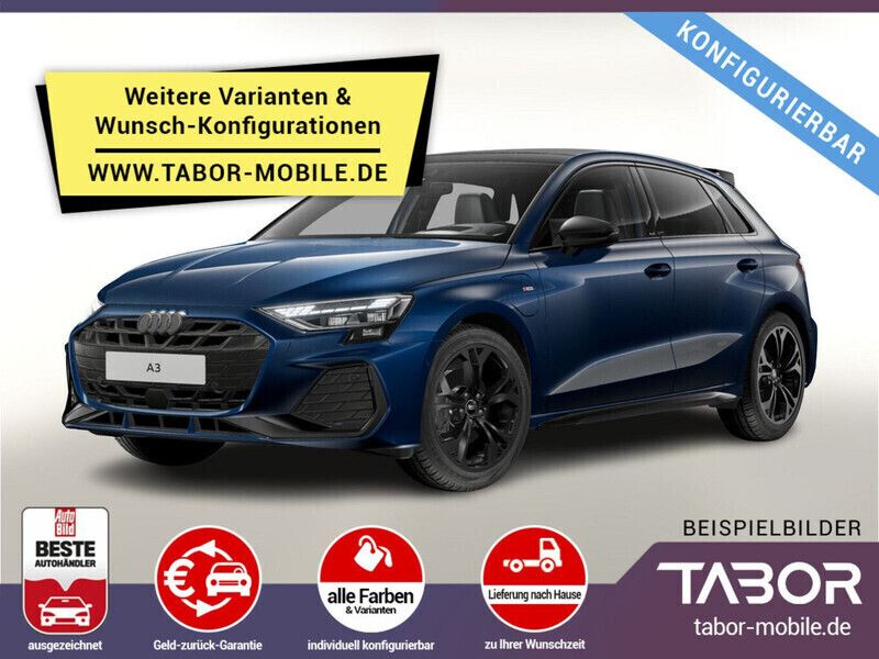 Andere farbe Gebraucht 2024 Audi A3 Sportback e-tron S-Line Kleinwagen | 41.488 € - Bild 1/4