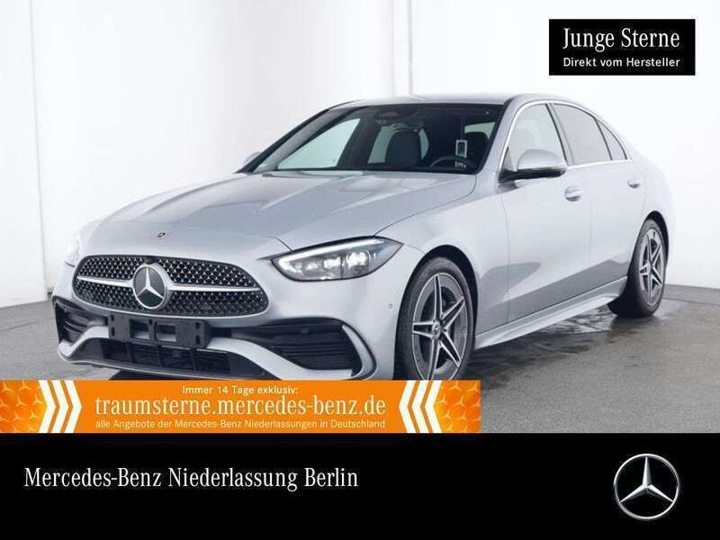 Silber Gebraucht 2024 Mercedes C200 AMG Limousine | 40.370 € (Guter Preis) - Bild 1/3