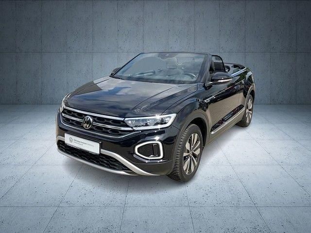 Schwarz Gebraucht 2024 VW T-Roc Cabriolet Move Cabrio | 31.979 € (Guter Preis) - Bild 1/4