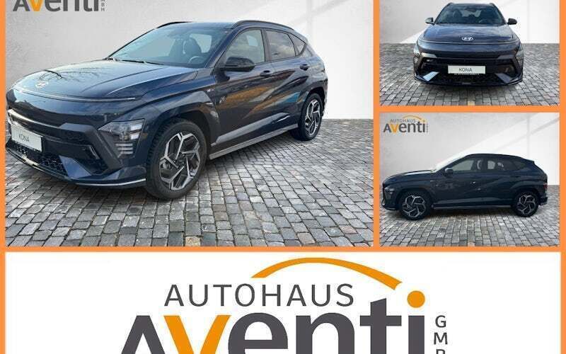 Blau Neu 2025 Hyundai Kona N Line SUV | 36.849 € (Teuer) - Bild 1/4