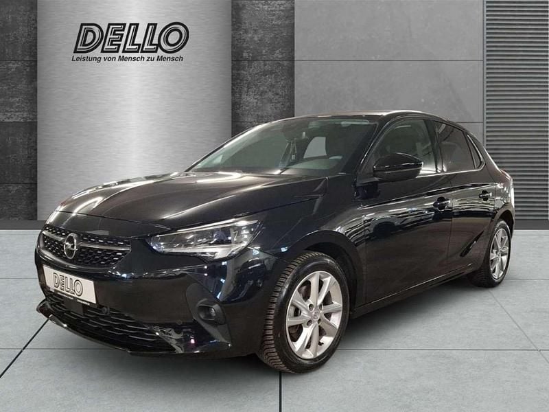 Karbon schwarz Gebraucht 2024 Opel Corsa Elegance Kleinwagen | 18.740 € - Bild 1/4