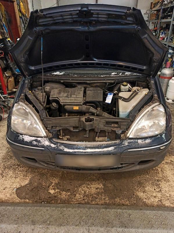 Gebraucht Mercedes A160 Elegance 105 PS (77 kW) 2003 Blau Kleinwagen