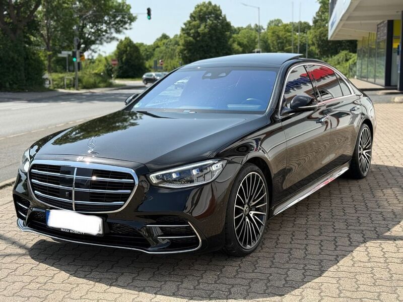 Schwarz Gebraucht 2021 Mercedes S400 AMG Limousine | 87.900 € - Bild 1/4
