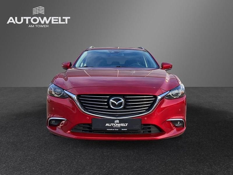 Gebraucht Mazda 6 Nakama 150 PS (110 kW) 2017 Rot Kombi