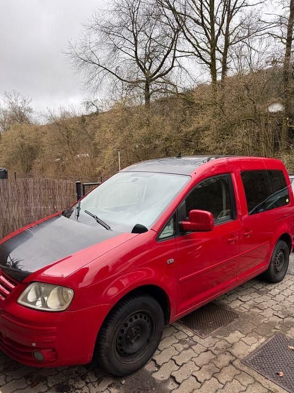 Gebraucht VW Caddy Life 105 PS (77 kW) 2009 Rot Van / Kleinbus
