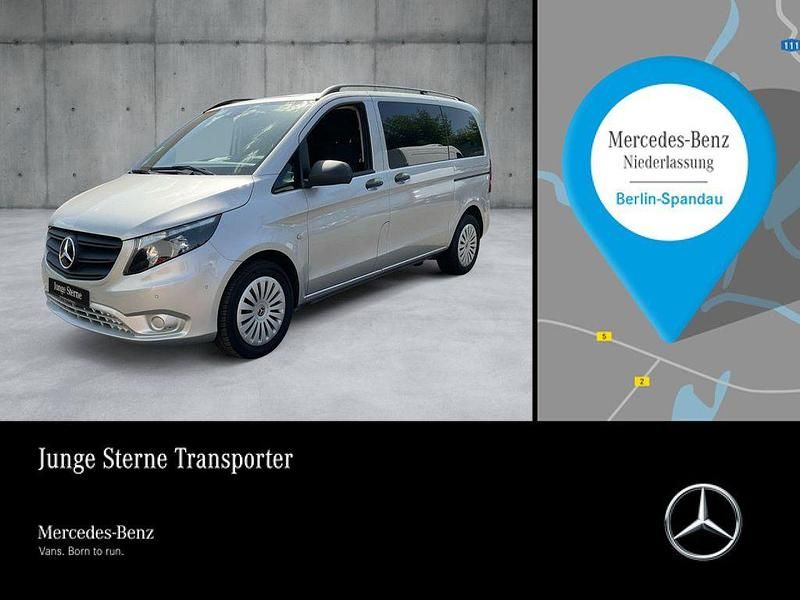 Silber Gebraucht 2021 Mercedes Vito Van / Kleinbus | 35.980 € (Fairer Preis) - Bild 1/4