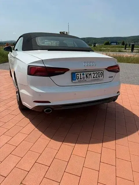 Gebraucht Audi A5 Cabriolet S-Line 245 PS (180 kW) 2019 Weiß Cabrio