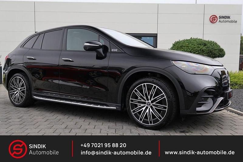Schwarz Gebraucht 2024 Mercedes EQE500 AMG line SUV | 91.500 € - Bild 1/4