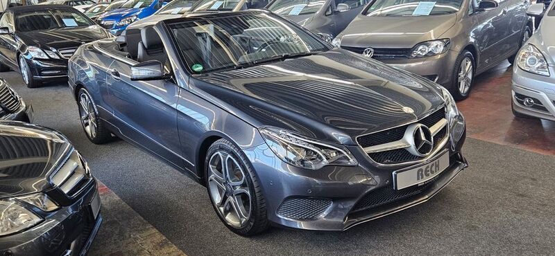Grau Gebraucht 2014 Mercedes E400 Sport Cabrio | 30.000 € (Fairer Preis) - Bild 1/3