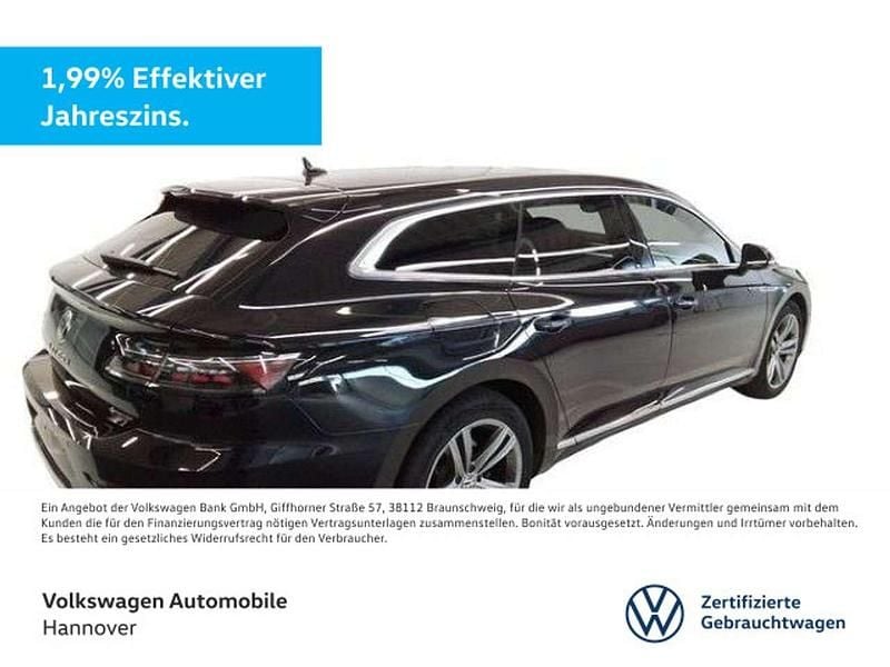 Deep black perleffekt Gebraucht 2024 VW Arteon R-line Kombi | 39.790 € (Guter Preis) - Bild 1/3