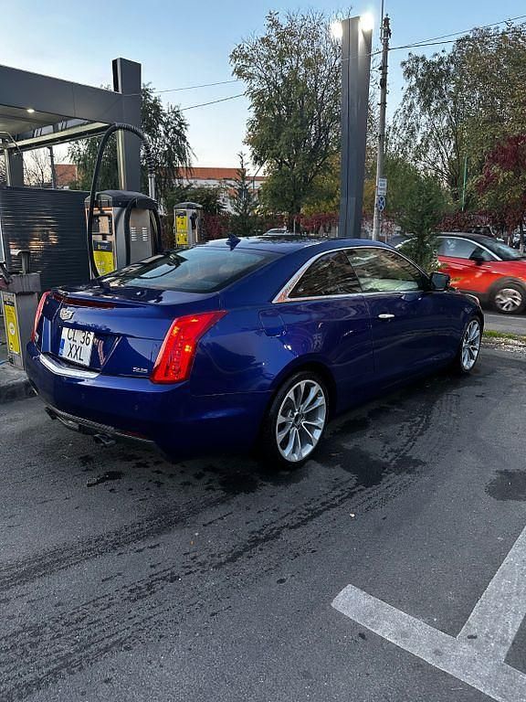 Gebraucht Cadillac ATS 325 PS (239 kW) 2015 Blau Coupé