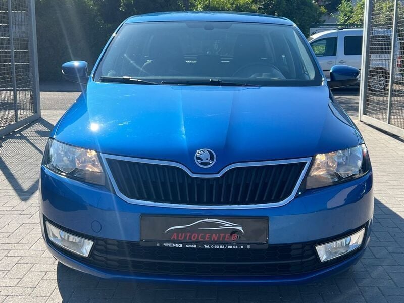 Gebraucht Skoda Rapid Ambition 90 PS (66 kW) 2016 Blau Limousine
