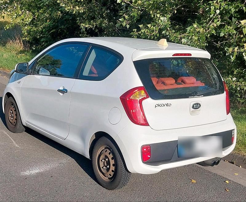 Gebraucht Kia Picanto 69 PS (50 kW) 2013 Weiß Kleinwagen