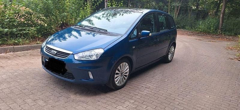 Blau Gebraucht 2008 Ford C-MAX Titanium Van / Kleinbus | 3.990 € (Fairer Preis) - Bild 1/4