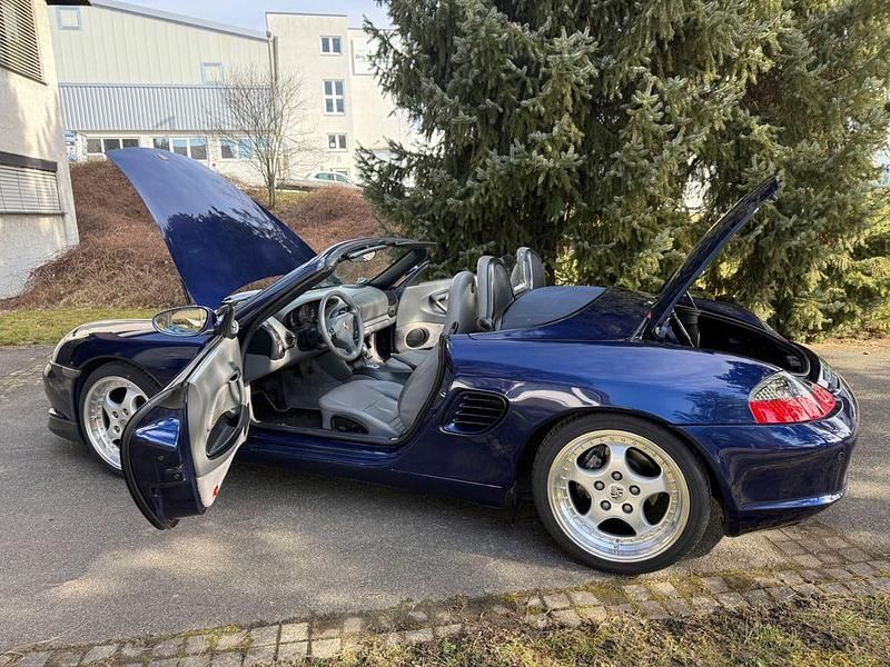 Gebraucht Porsche 986 Boxster 228 PS (167 kW) 2004 Blau Cabrio