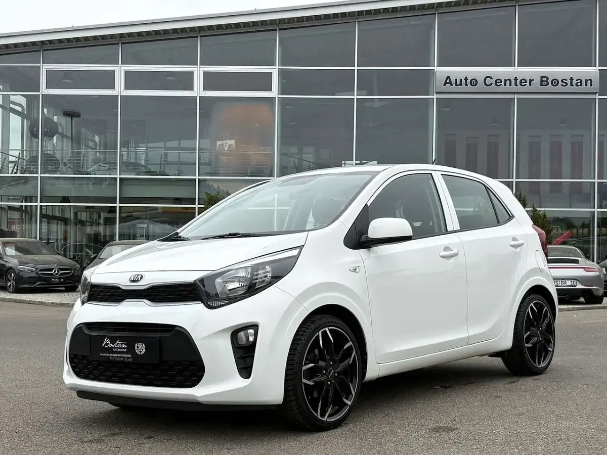 Gebraucht Kia Picanto Edition 7 67 PS (49 kW) 2018 Weiß Kleinwagen