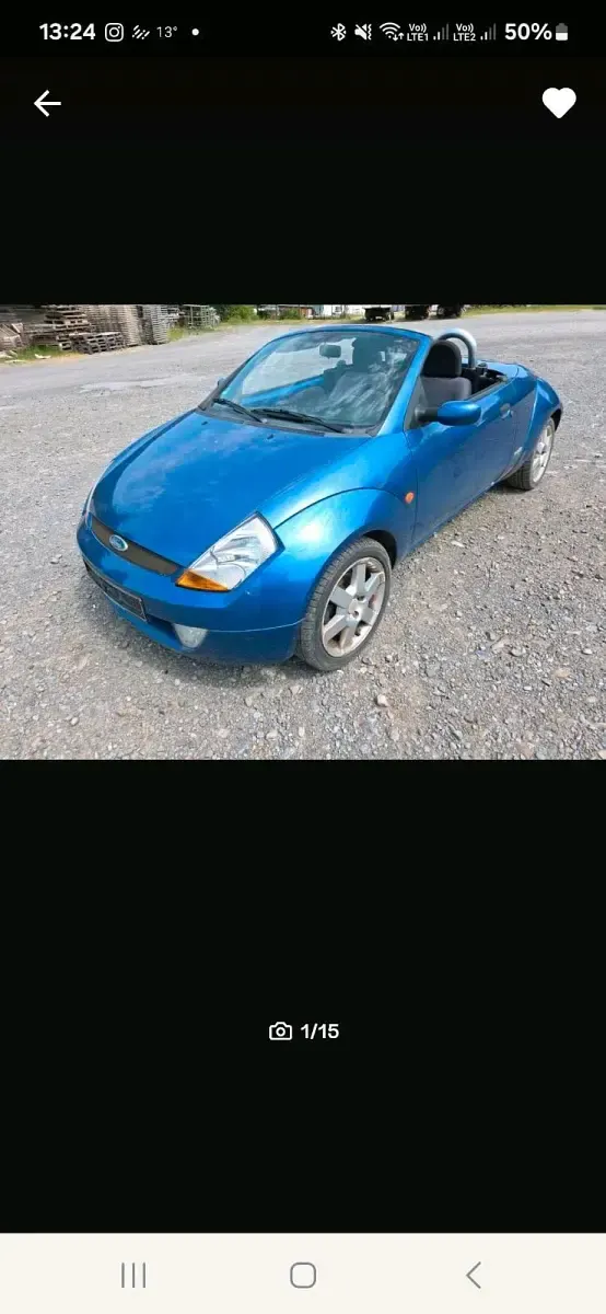 Gebraucht Ford Ka 2004 Blau Kleinwagen