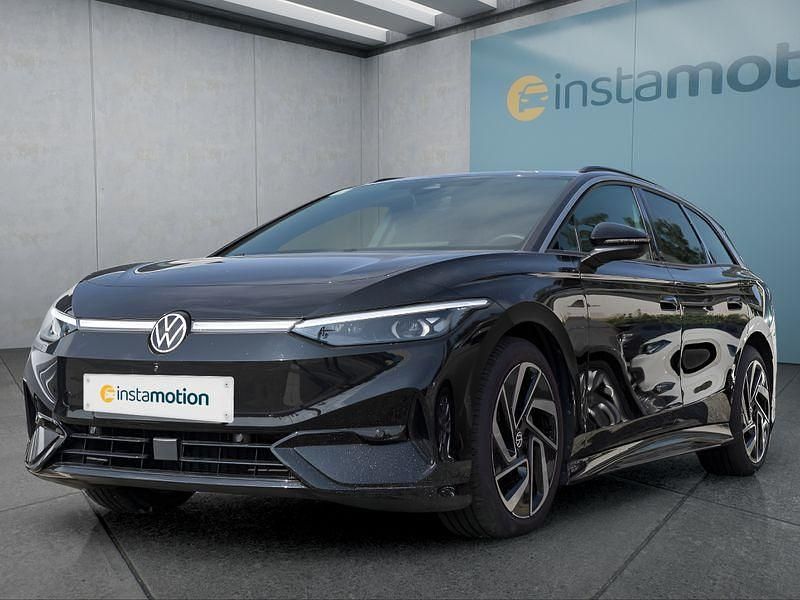 Schwarz Gebraucht 2024 VW ID.7 Limousine | 48.299 € (Fairer Preis) - Bild 1/4