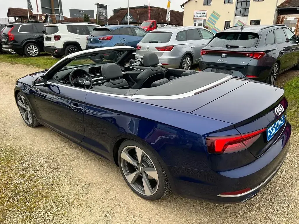 Gebraucht Audi A5 Cabriolet Sport 190 PS (139 kW) 2019 Navarrablau Cabrio