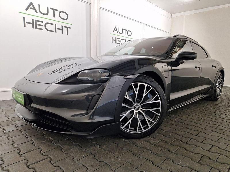 Vulkangrau (metallic) Gebraucht 2022 Porsche Taycan 4S Cross Turismo Limousine | 63.870 € (Guter Preis) - Bild 1/4