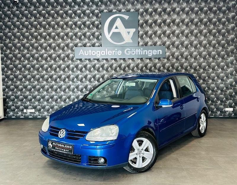 Blau Gebraucht 2004 VW Golf V Sportline Limousine | 2.999 € (Fairer Preis) - Bild 1/4