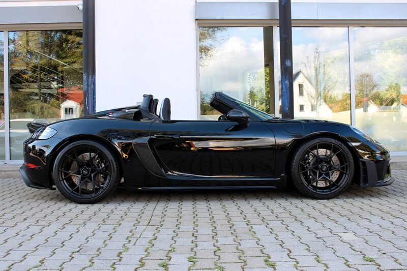 Gebraucht Porsche 718 Spyder 500 PS (367 kW) 2024 Schwarz Cabrio