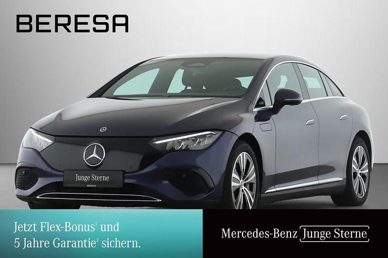 Blau Gebraucht 2024 Mercedes EQE300 Electric Art Limousine | 43.925 € (Superpreis) - Bild 1/3