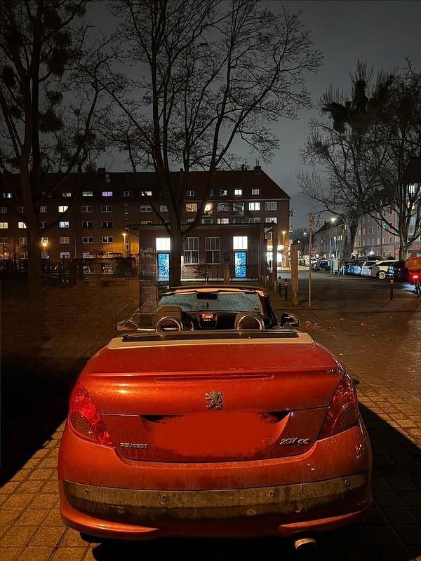 Gebraucht Peugeot 207 CC 120 PS (88 kW) 2007 Rot Cabrio