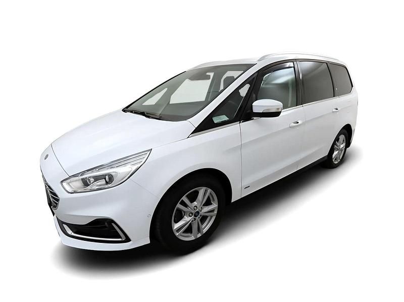 Weiss Gebraucht 2021 Ford Galaxy Titanium Van / Kleinbus | 31.849 € (Teuer) - Bild 1/4