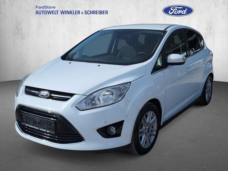Gebraucht Ford C-MAX Titanium 140 PS (102 kW) 2014 Weiß Van / Kleinbus