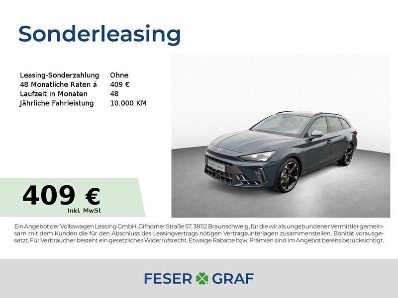 Blau Neu 2025 Cupra Leon Limousine | 39.230 € (Superpreis) - Bild 1/4