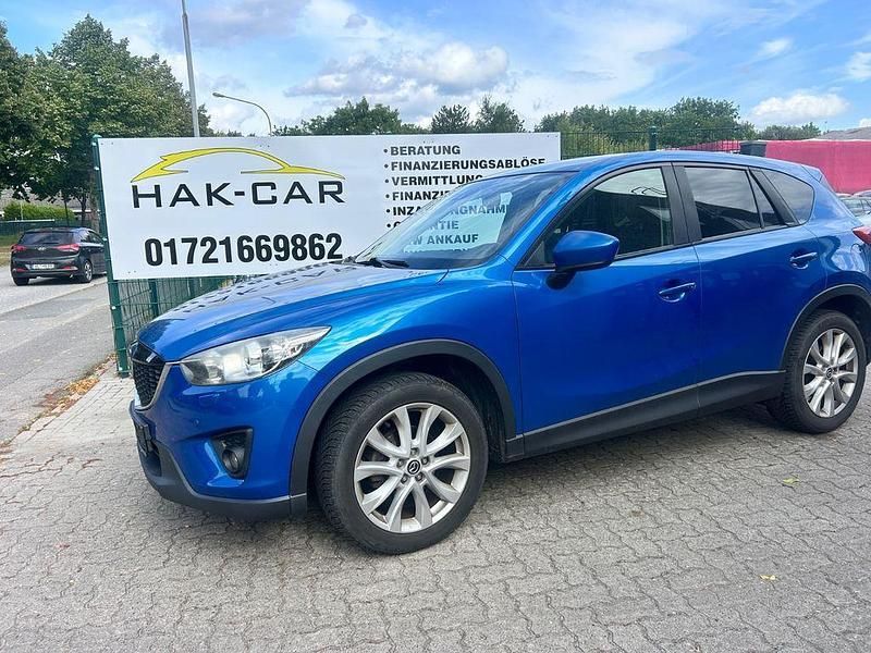 Blau Gebraucht 2012 Mazda CX-5 Sports-Line SUV | 7.990 € (Fairer Preis) - Bild 1/4