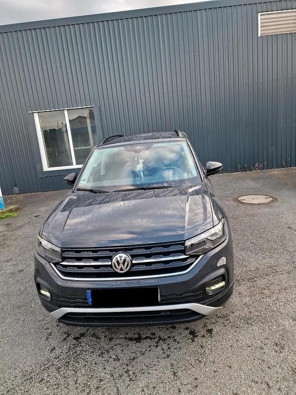 Grau Gebraucht 2020 VW T-Cross SUV | 14.450 € (Guter Preis) - Bild 1/4