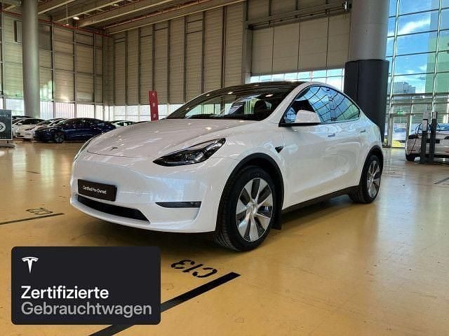 Pearl white multicoat Gebraucht 2023 Tesla Model Y Long Range AWD SUV | 34.900 € (Guter Preis) - Bild 1/4