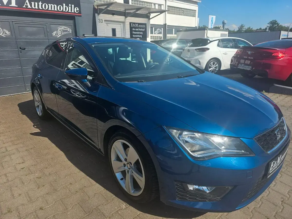Gebraucht Seat Leon FR 125 PS (91 kW) 2018 Blau Limousine