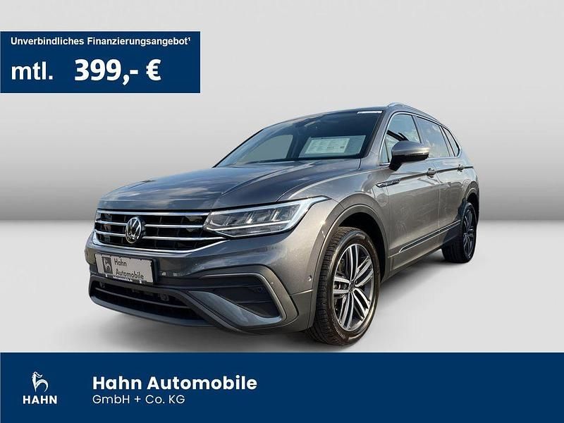 Grau Gebraucht 2023 VW Tiguan Allspace Life SUV | 29.695 € (Superpreis) - Bild 1/3