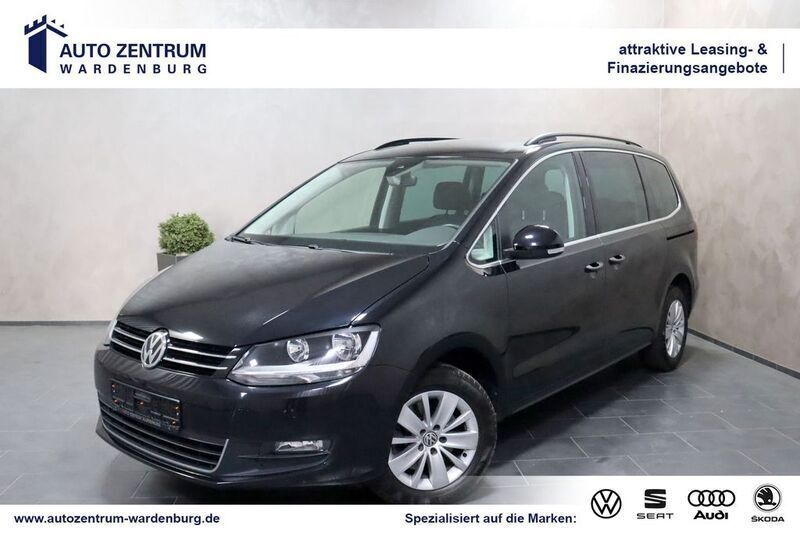 Deep black metallic Gebraucht 2020 VW Sharan Comfortline Van / Kleinbus | 29.450 € (Fairer Preis) - Bild 1/4