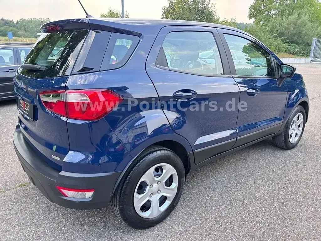Gebraucht Ford Ecosport Trend 101 PS (74 kW) 2018 Blau SUV