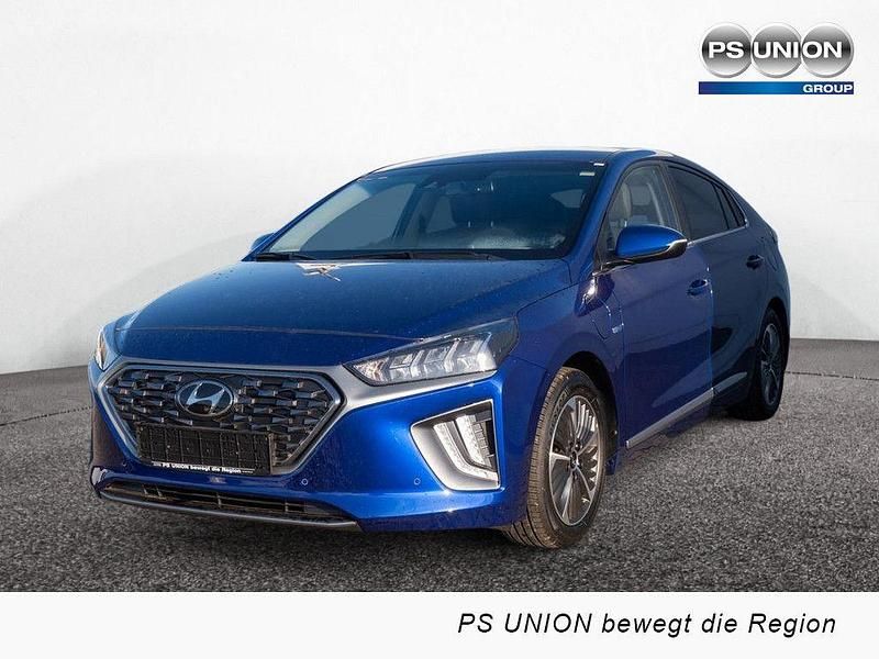 Blau Gebraucht 2019 Hyundai Ioniq Premium Limousine | 21.250 € (Teuer) - Bild 1/4
