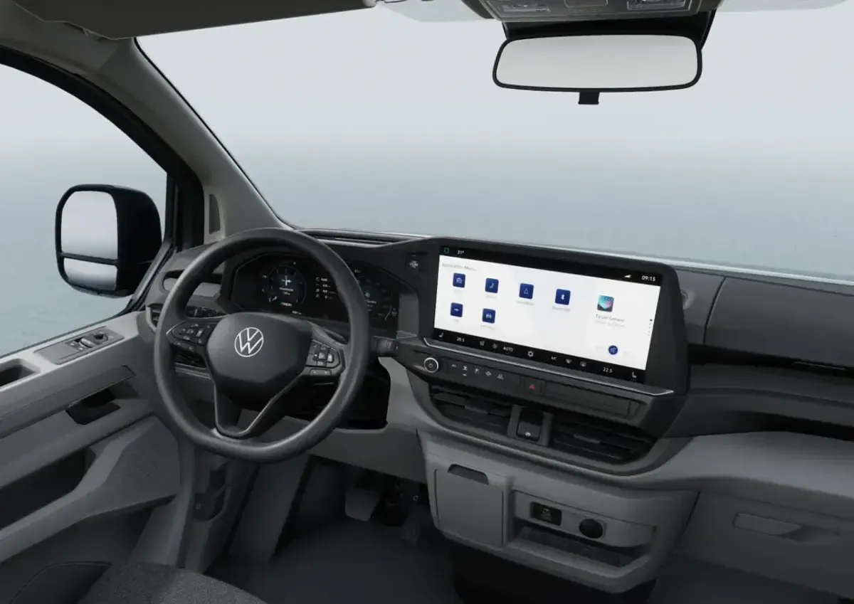 Ny VW T7 150 HK (110 kW) 2025 Svart Van