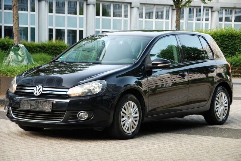 Deep black perleffekt Gebraucht 2008 VW Golf VI Highline Limousine | 3.990 € (Fairer Preis) - Bild 1/4