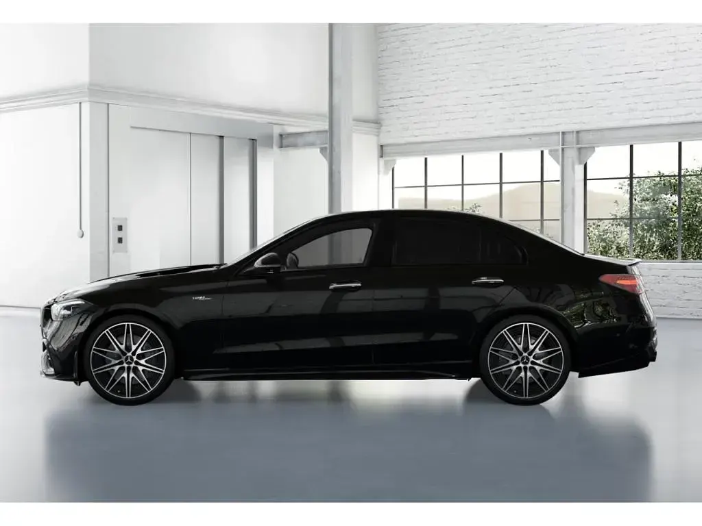 Gebraucht Mercedes C43 AMG AMG 408 PS (300 kW) 2025 Metalliclack obsidianschwarz Limousine