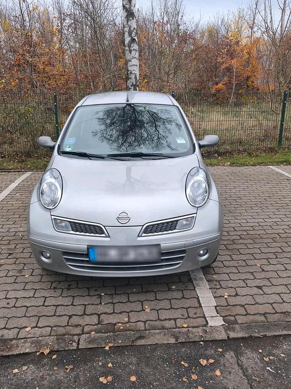 Silber Gebraucht 2008 Nissan Micra Kleinwagen | 2.900 € - Bild 1/4
