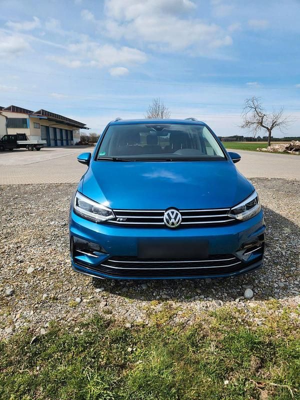 Gebraucht VW Touran Sound 150 PS (110 kW) 2018 Blau Van / Kleinbus